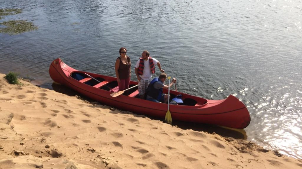 Kanutour auf der Hase durch Meppen