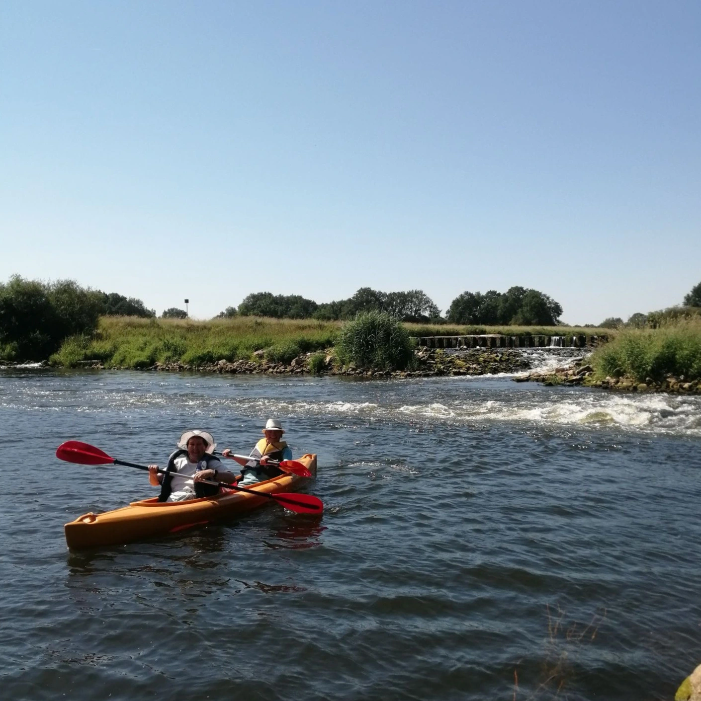 Kanutour auf der Ems von Meppen nach Haren